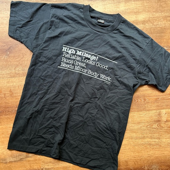 High mileage funny tee - Picture 2 of 7